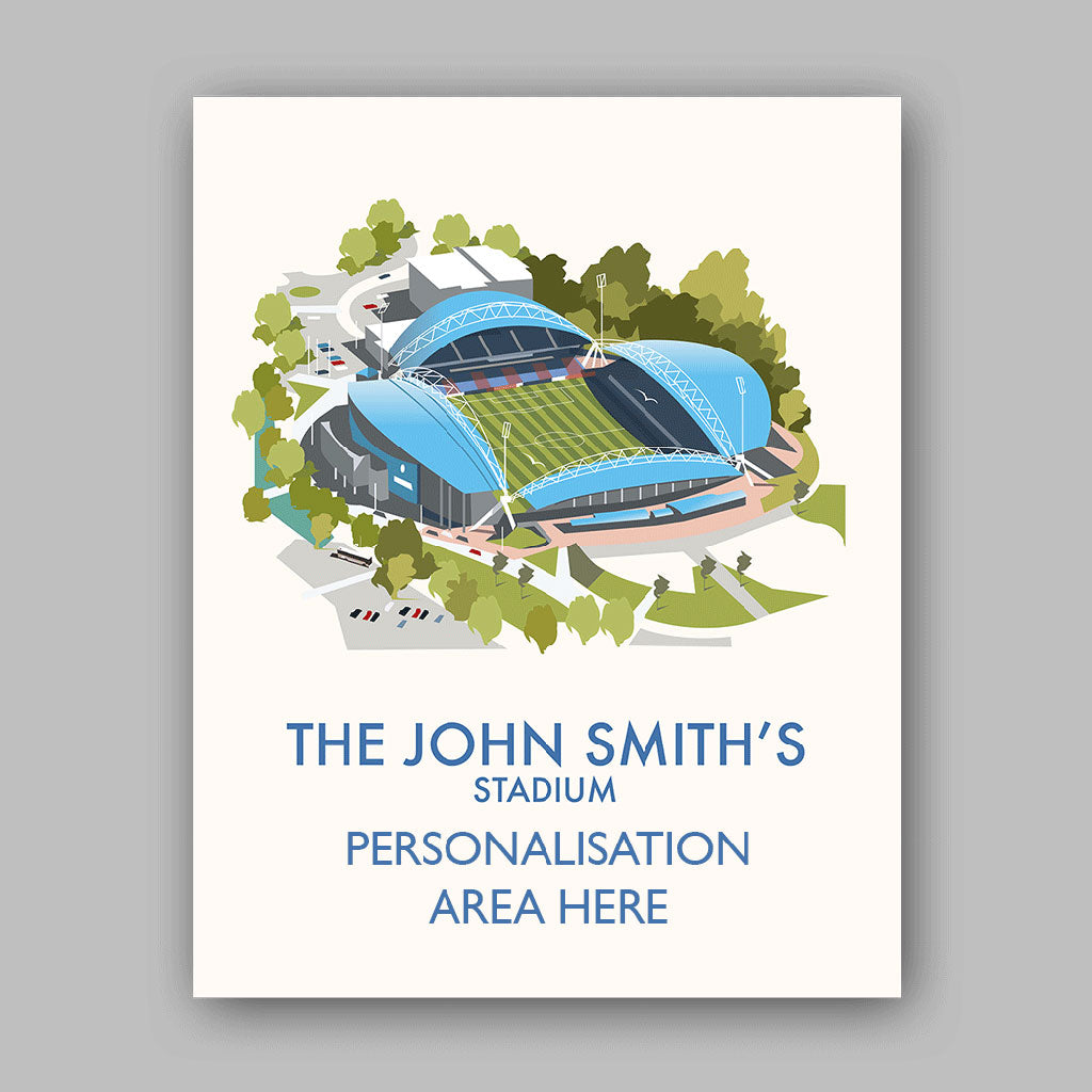 The John Smith's Stadium - 11x14 Art Print Unframed