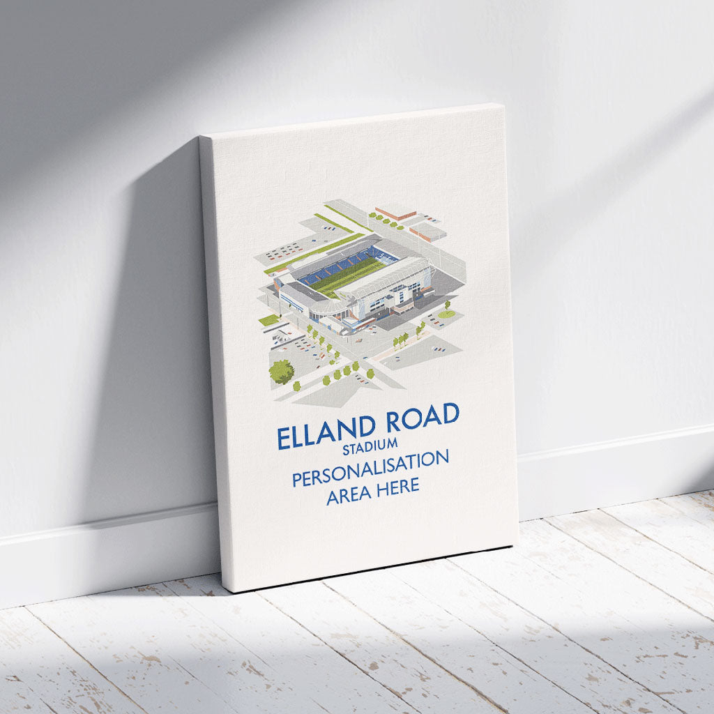 Elland Road Stadium - Canvas 30x45cm