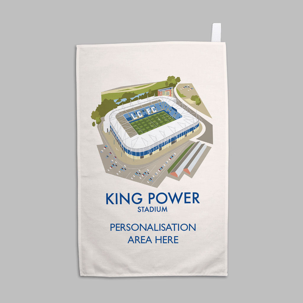 King Power Stadium - Tea Towel