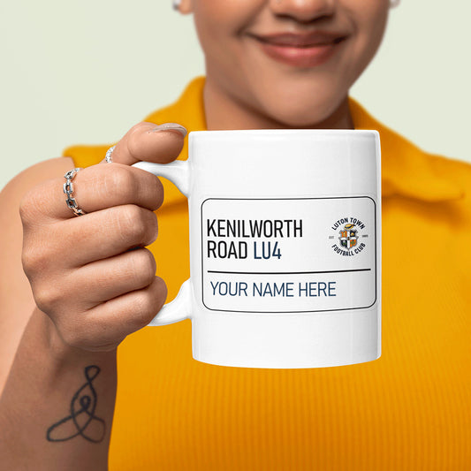 Kenilworth Road Road Sign - Mug