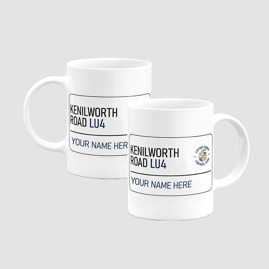 Kenilworth Road Road Sign - Mug