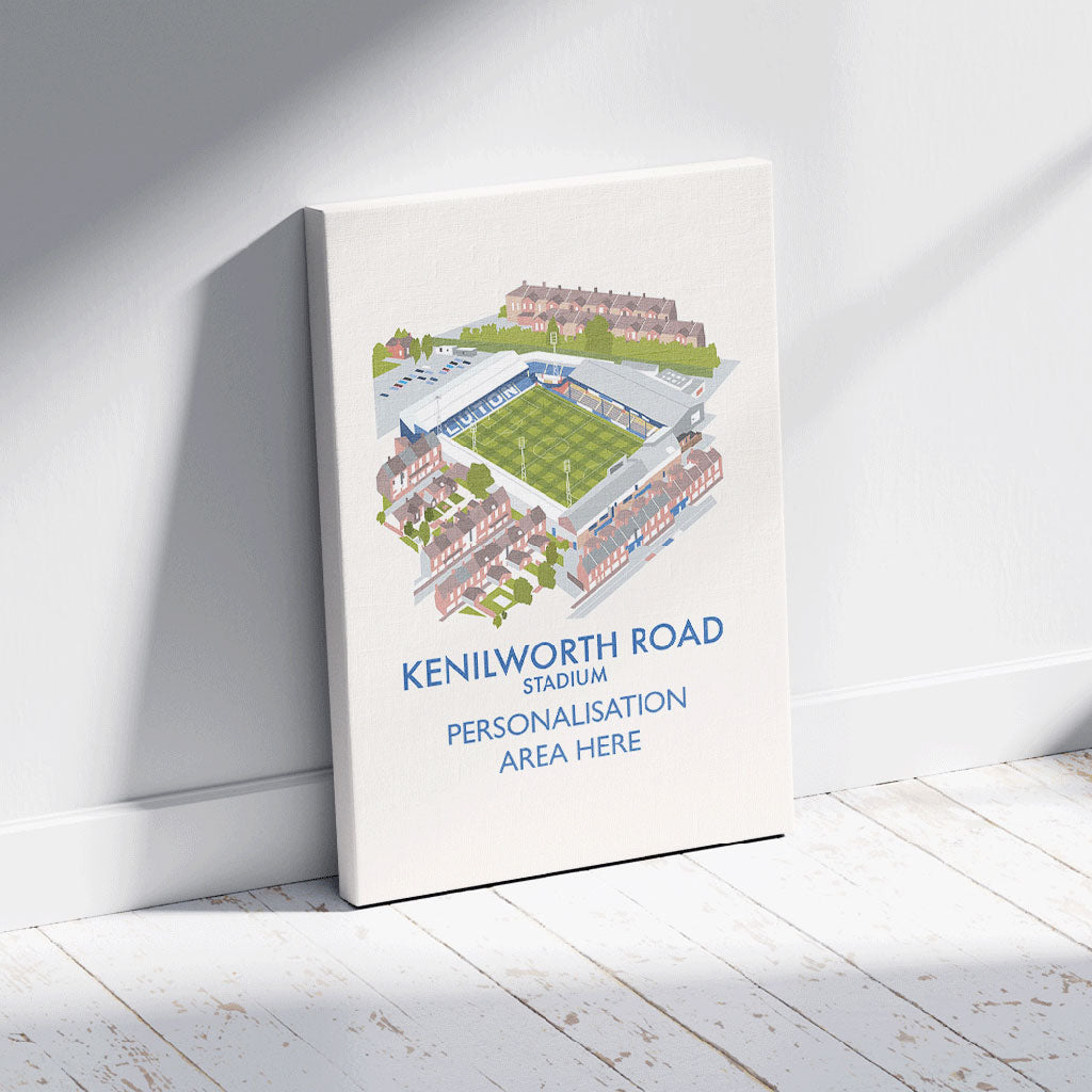 Kenilworth Road Stadium - Canvas 30x45cm