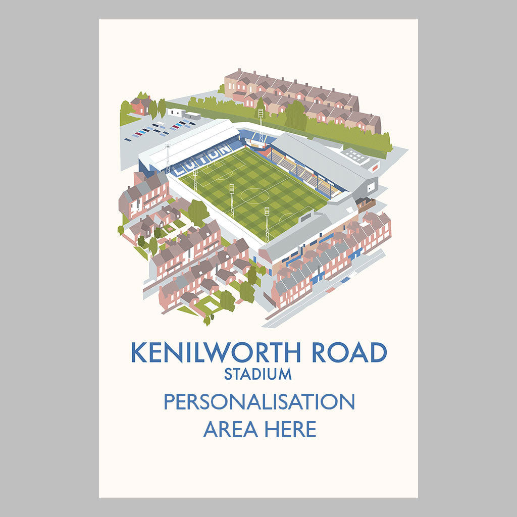 Kenilworth Road Stadium - Canvas 30x45cm