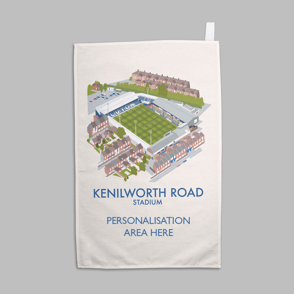 Kenilworth Road Stadium - Tea Towel