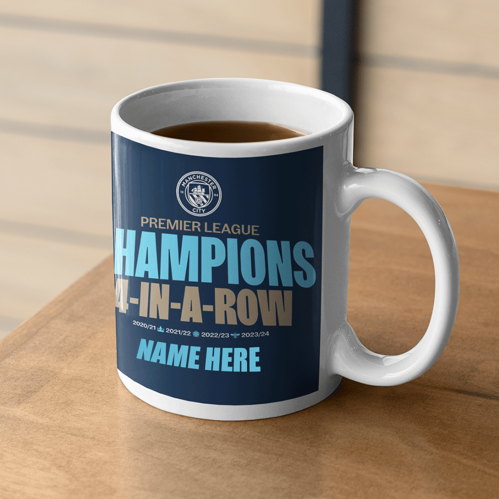 Manchester City Champions Mug