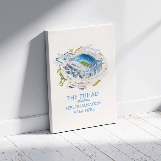 The Etihad Stadium - Canvas 30x45cm