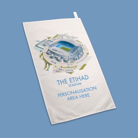 The Etihad Stadium - Tea Towel