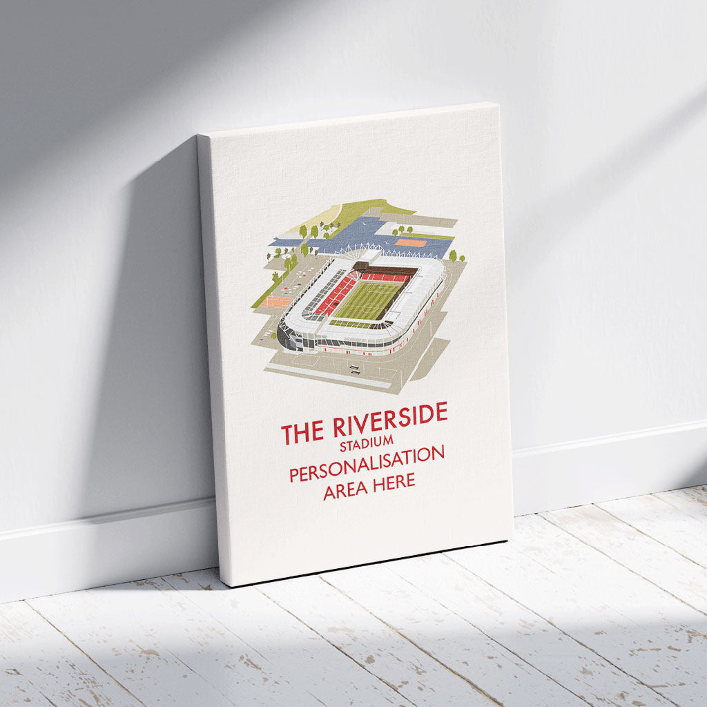 The Riverside Stadium - Canvas 30x45cm