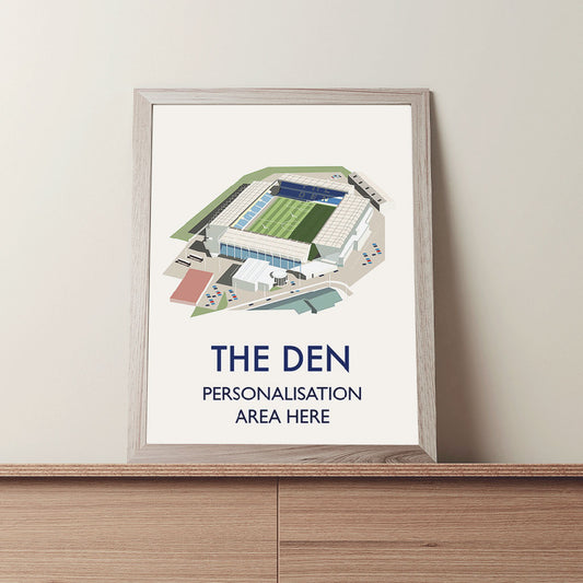 The Den - 11x14 Art Print Unframed