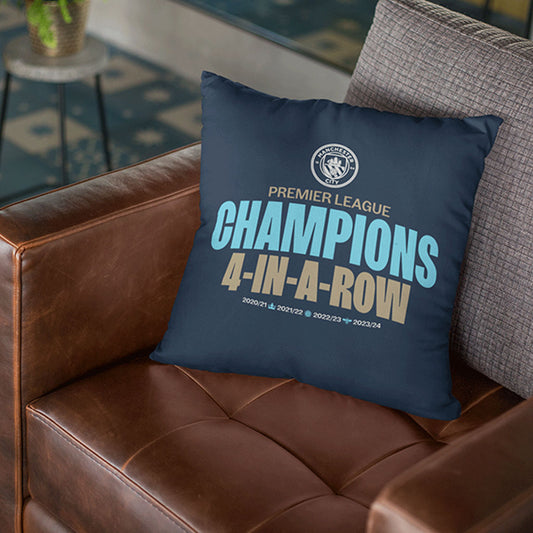 Manchester City Champions Cushion