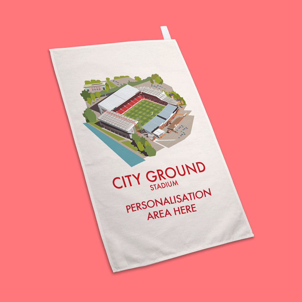 City Ground Stadium - Tea Towel