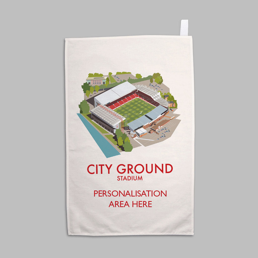 City Ground Stadium - Tea Towel