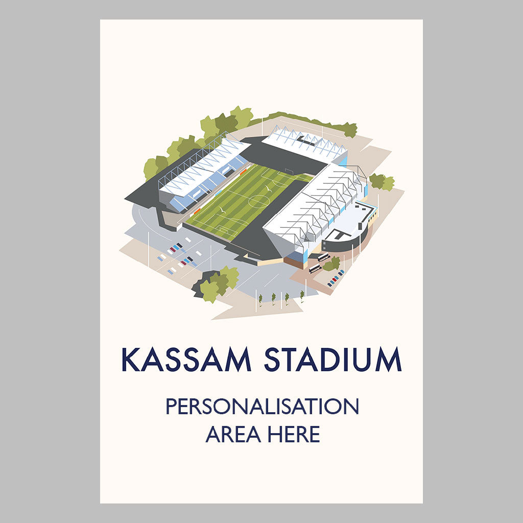 Kassam Stadium - Canvas 30x45cm