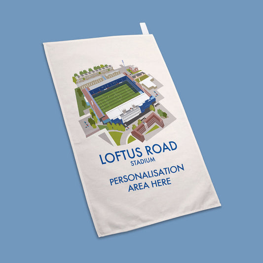 Loftus Road Stadium - Tea Towel