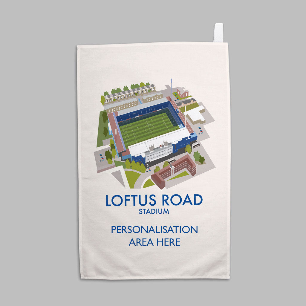 Loftus Road Stadium - Tea Towel