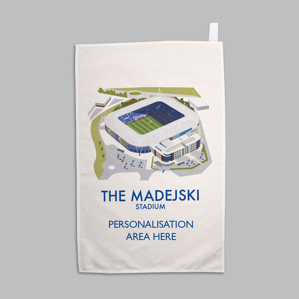 The Madejski Stadium - Tea Towel