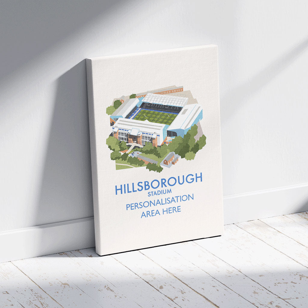 Hillsborough Stadium - Canvas 30x45cm