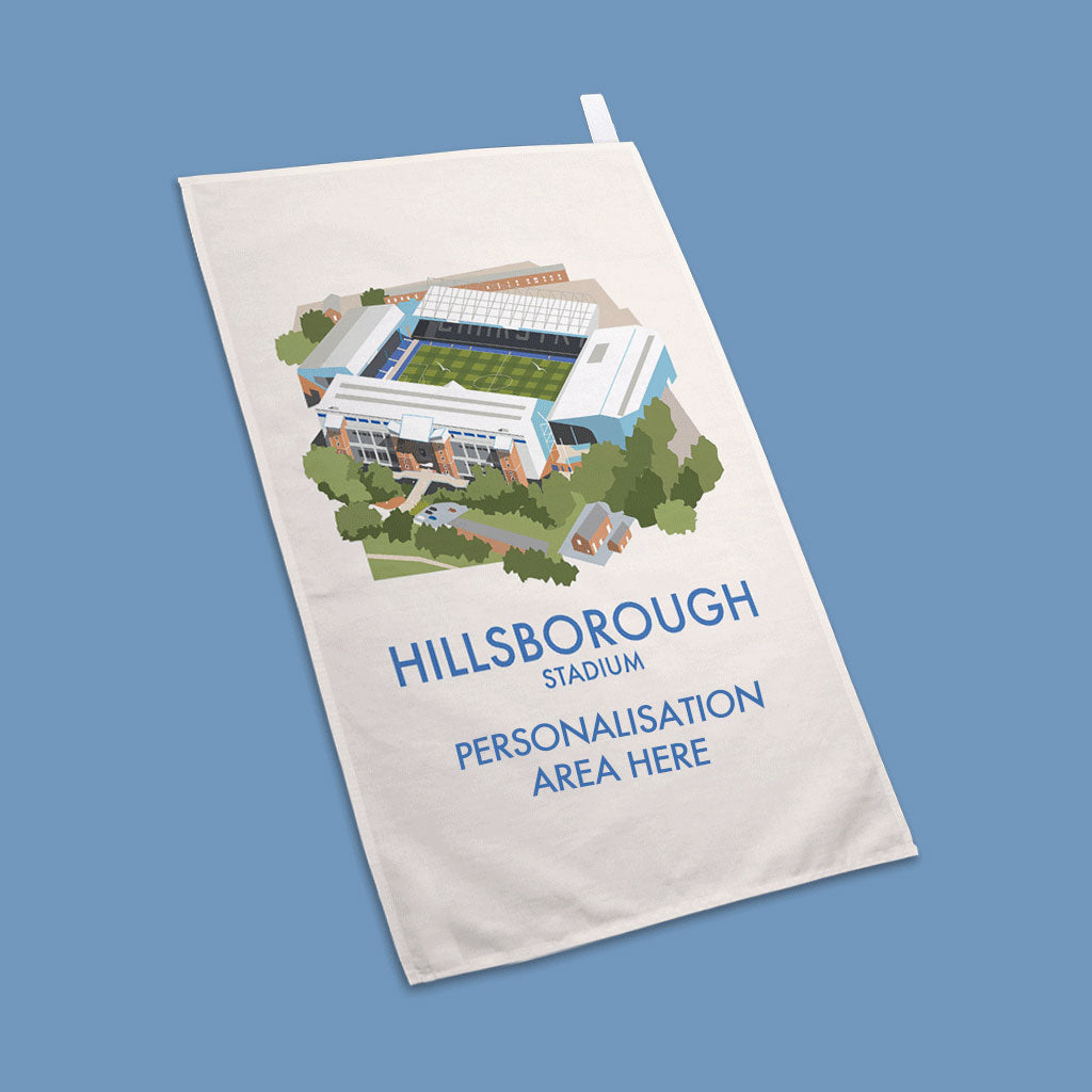 Hillsborough Stadium - Tea Towel