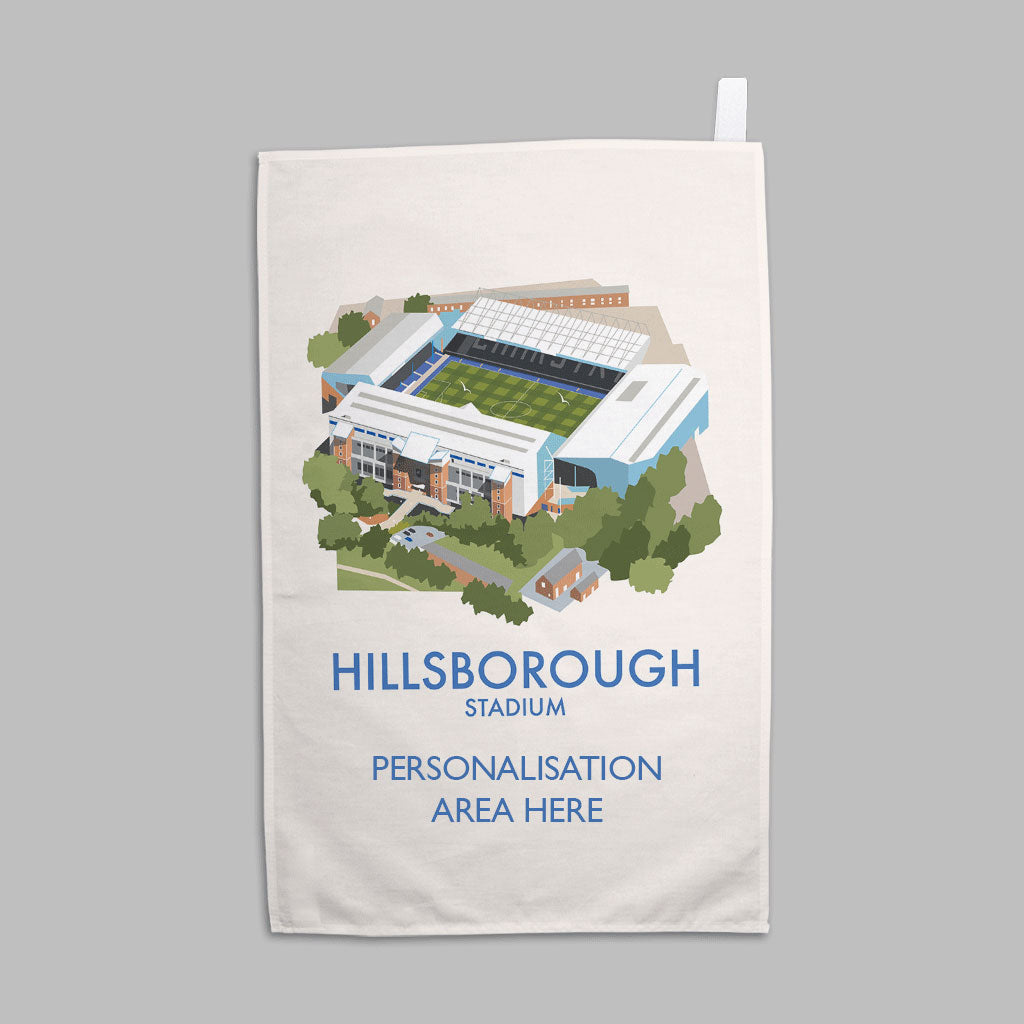 Hillsborough Stadium - Tea Towel