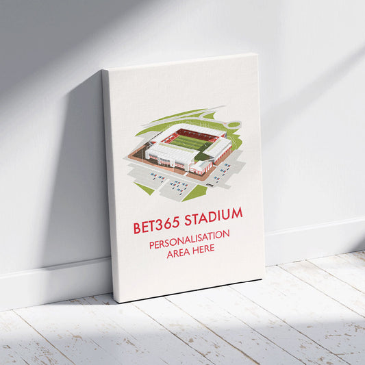 Bet365 Stadium - Canvas 30x45cm