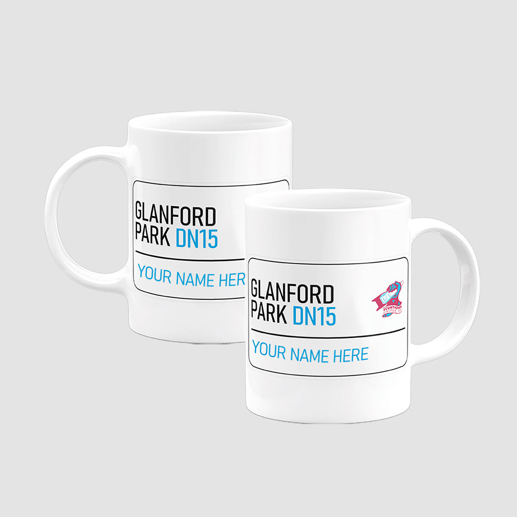 Glanford Park Road Sign - Mug