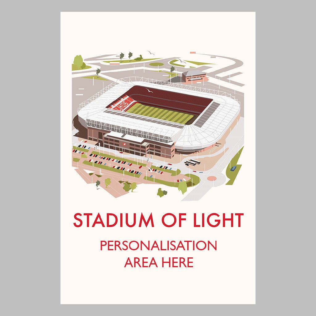 Stadium of Light - Canvas 30x45cm