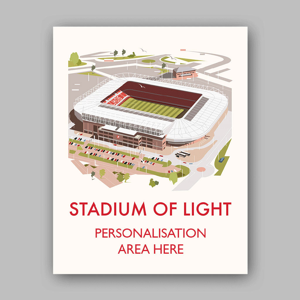 Stadium of Light - 11x14 Art Print Unframed