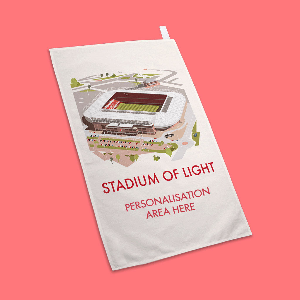 Stadium of Light - Tea Towel