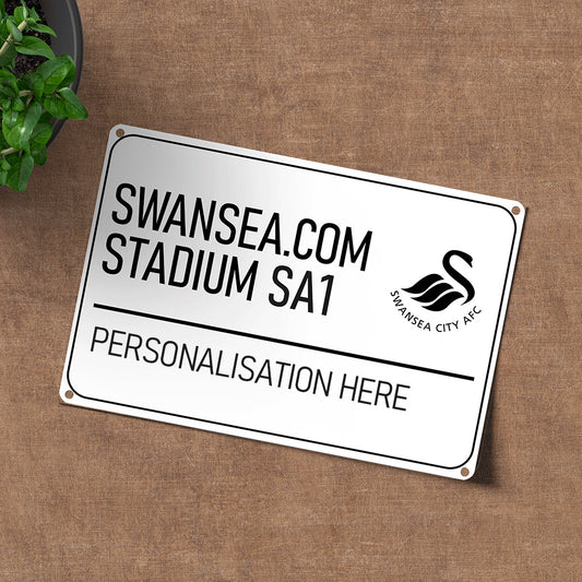 Swansea Stadium Road Sign - Metal Sign