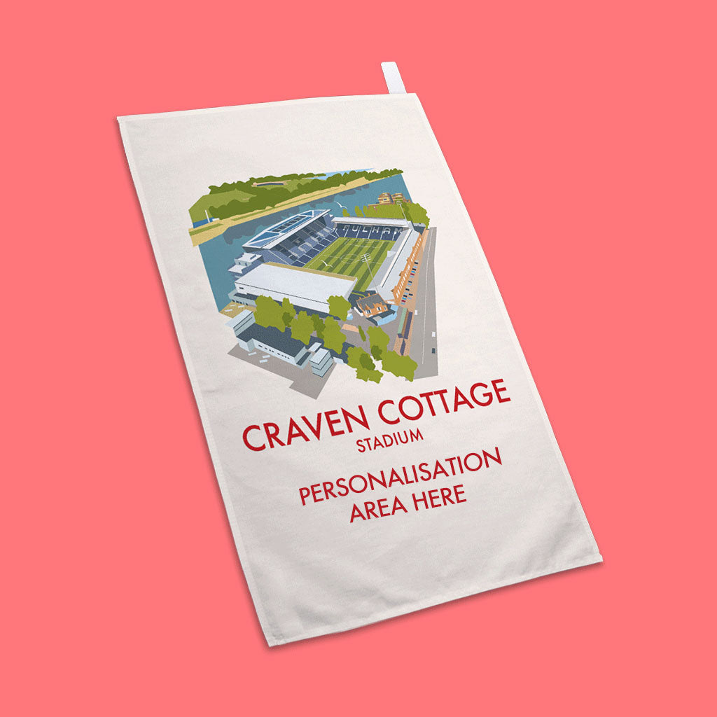 Craven Cottage Stadium - Tea Towel