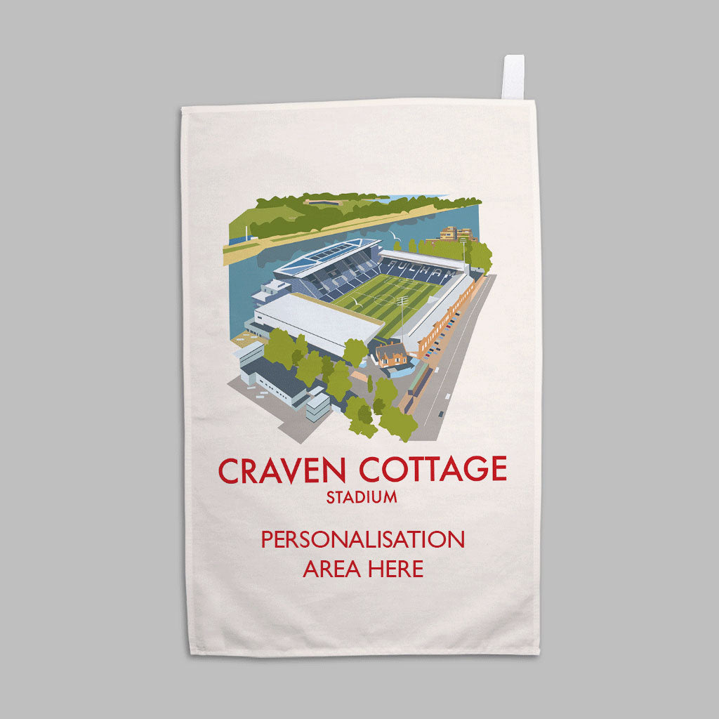 Craven Cottage Stadium - Tea Towel