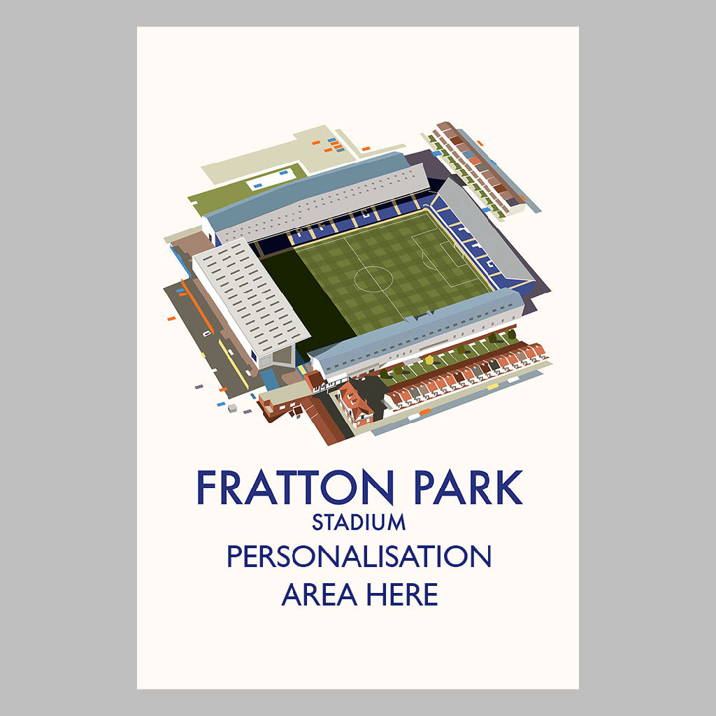 Fratton Park Stadium - Canvas 30x45cm