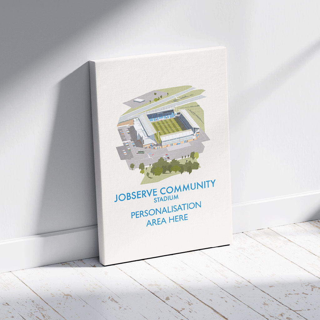 Jobserve Community Stadium - Canvas 30x45cm