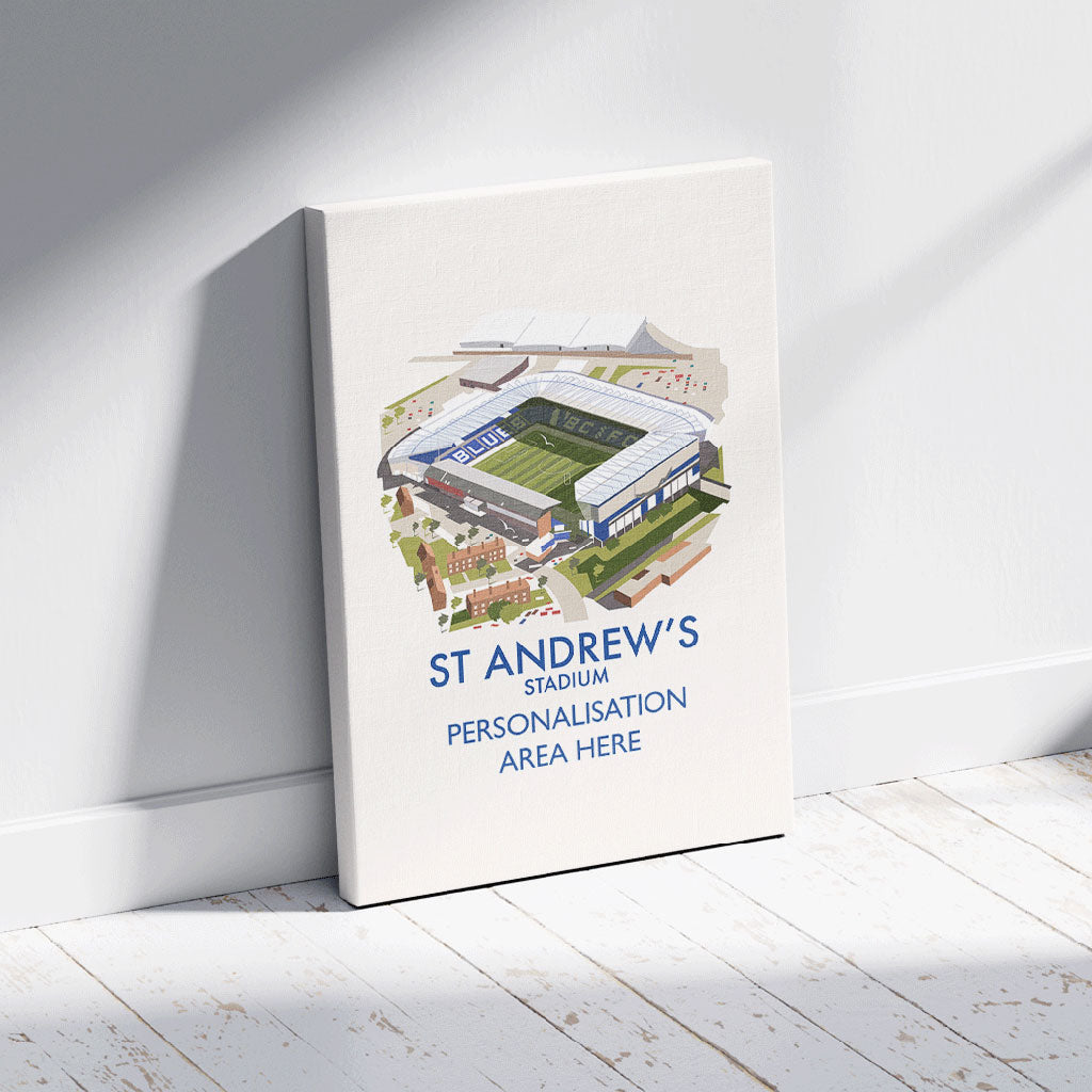 St Andrew's Stadium - Canvas 30x45cm