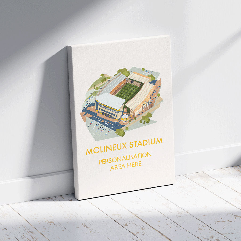 Molineux Stadium - Canvas 30x45cm