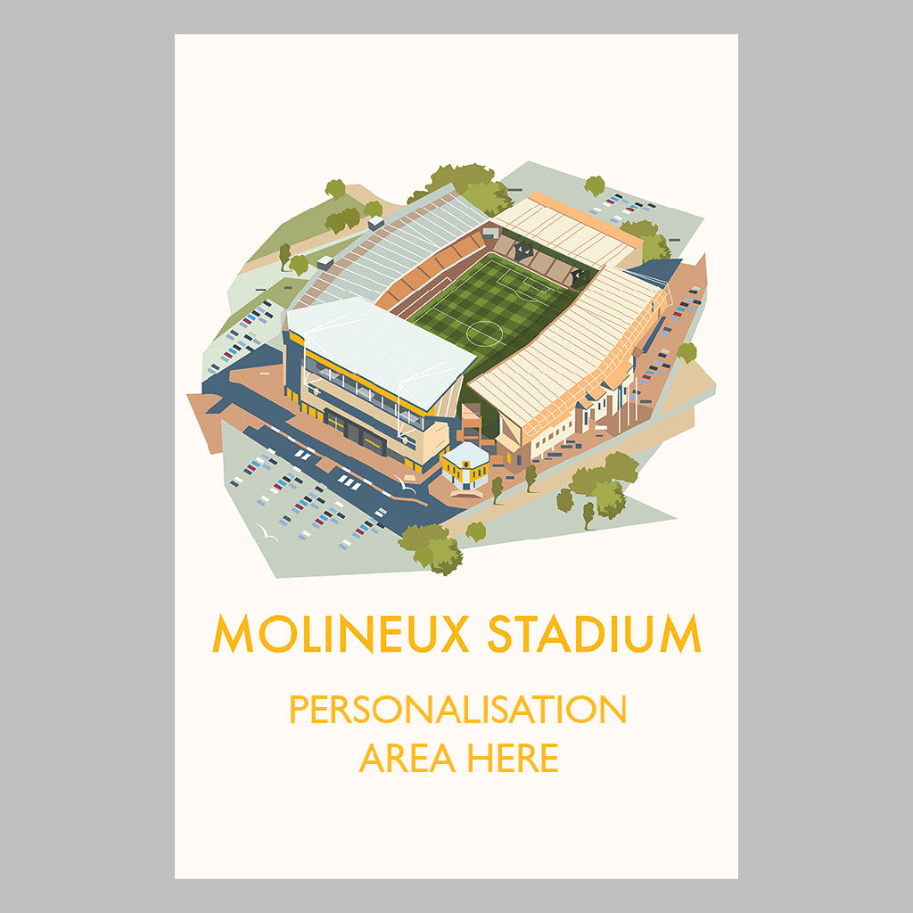 Molineux Stadium - Canvas 30x45cm