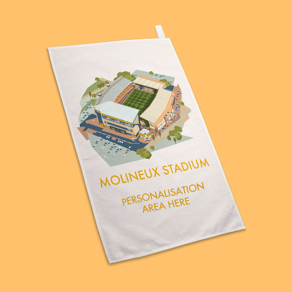 Molineux stadium - Tea Towel