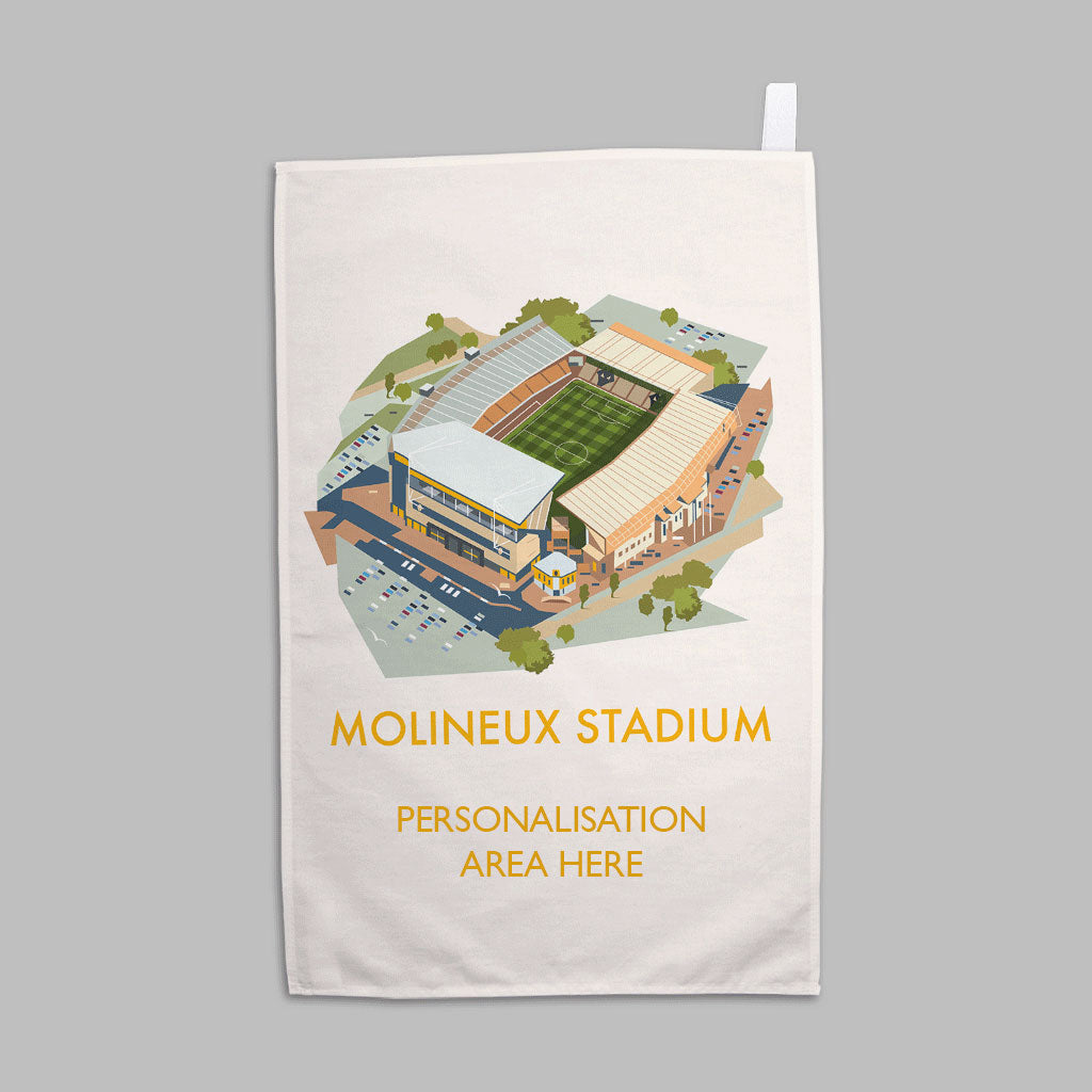 Molineux stadium - Tea Towel