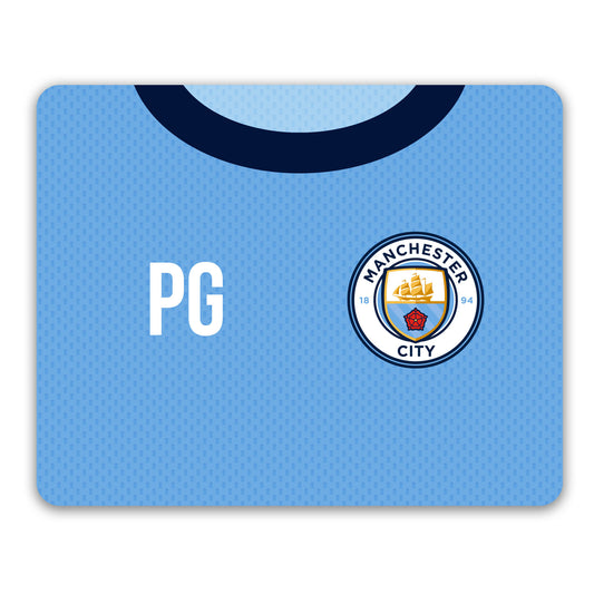 Manchester City FC Shirt Crest Mouse Mat