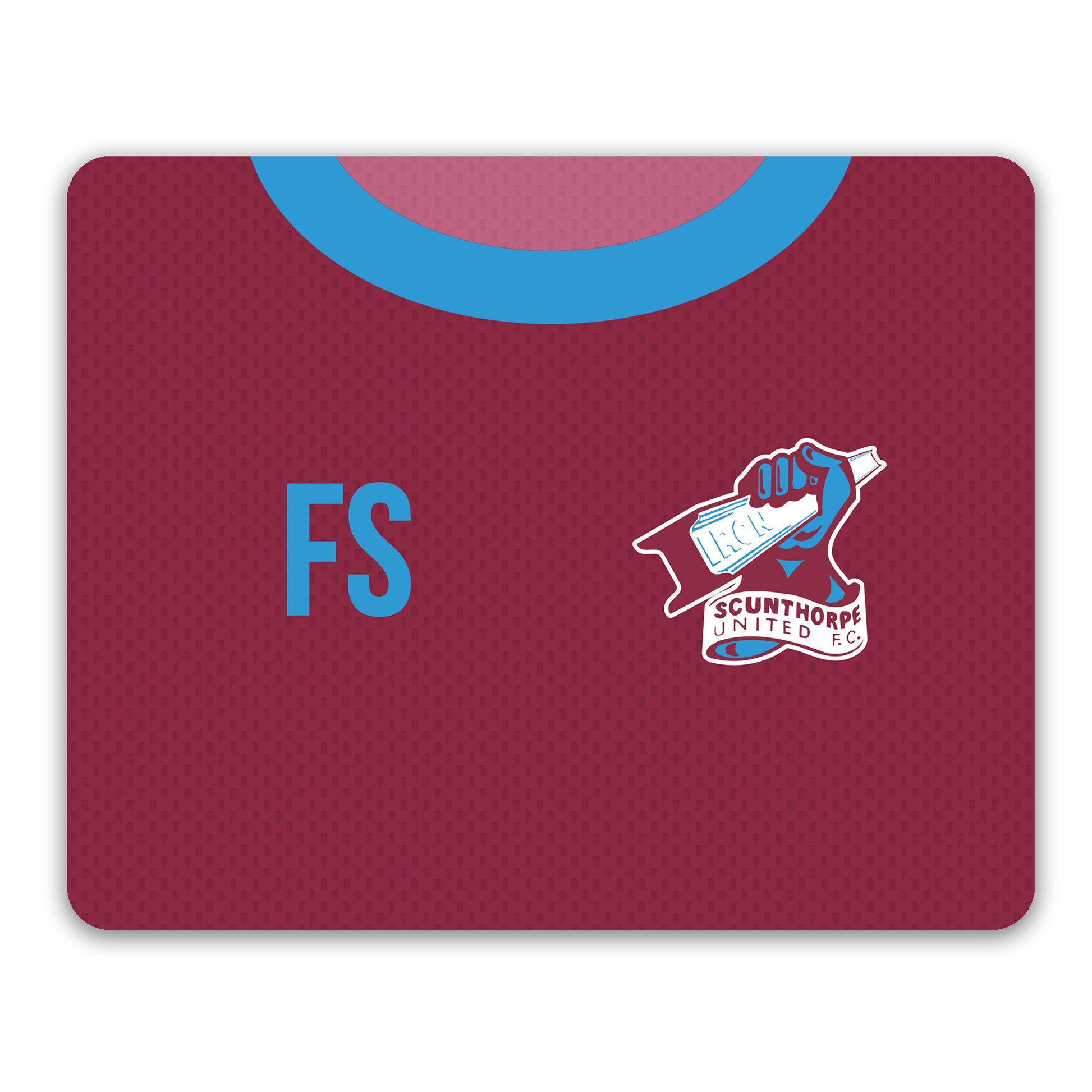 Scunthorpe United FC Shirt Crest Mouse Mat