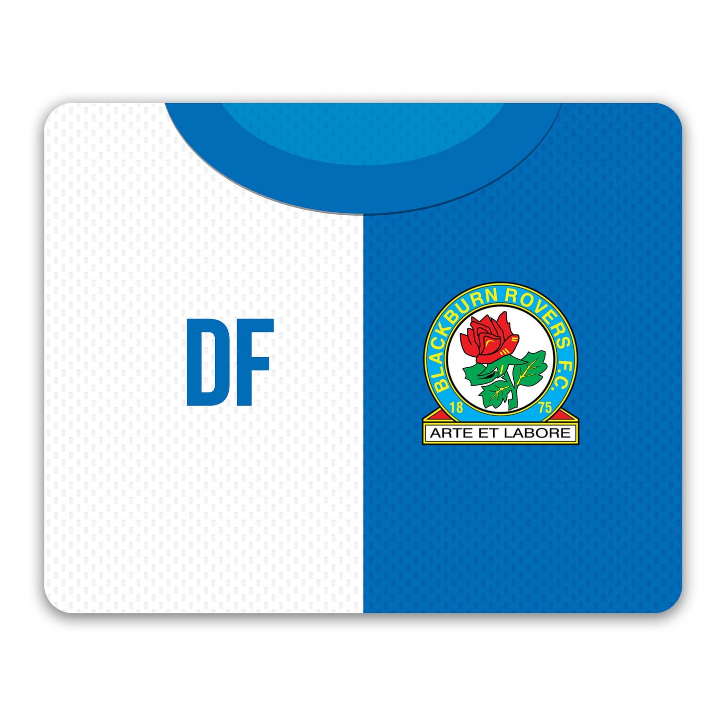 Blackburn Rovers FC Shirt Crest Mouse Mat