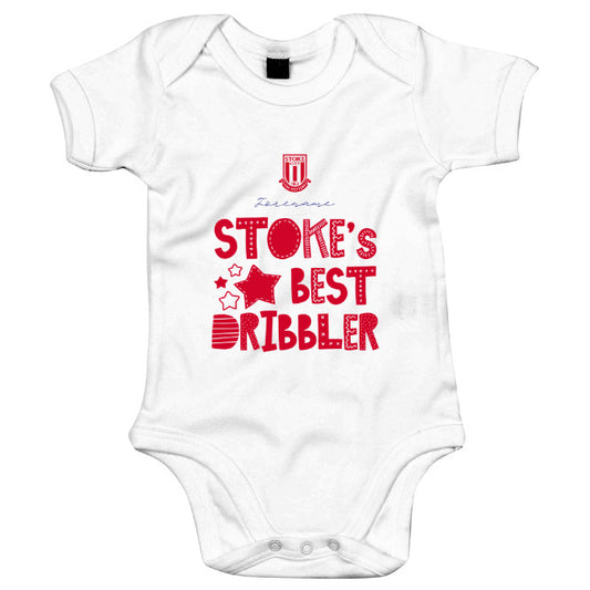 Stoke City Best Dribbler Baby Bodysuit