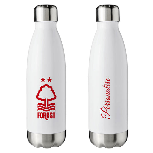 Nottingham Forest White Insulated Water Bottle