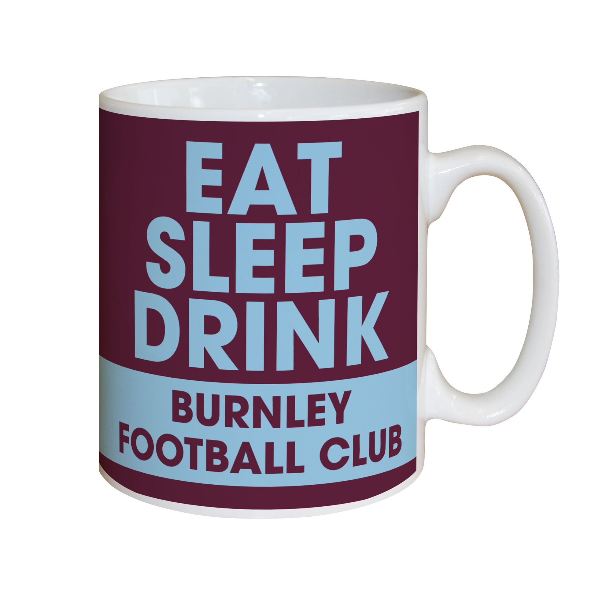 Burnley FC Eat Sleep Drink Mug