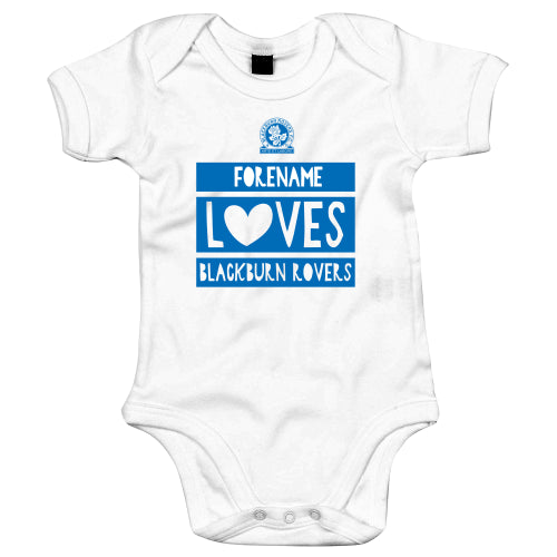 Blackburn Rovers FC Loves Baby Bodysuit