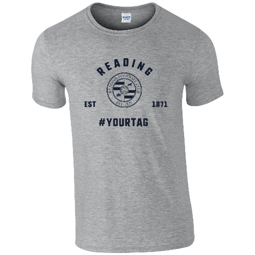 Reading FC Vintage Hashtag T-Shirt