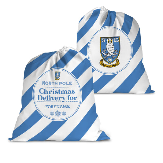 Sheffield Wednesday FC Christmas Delivery Santa Sack