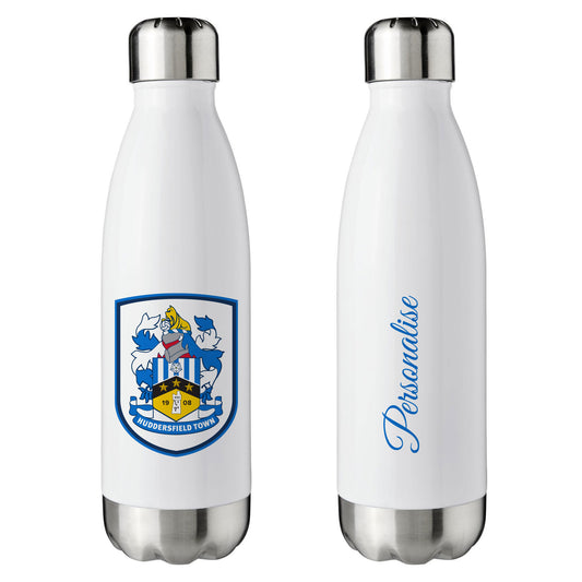 Huddersfield Town AFC White Insulated Water Bottle