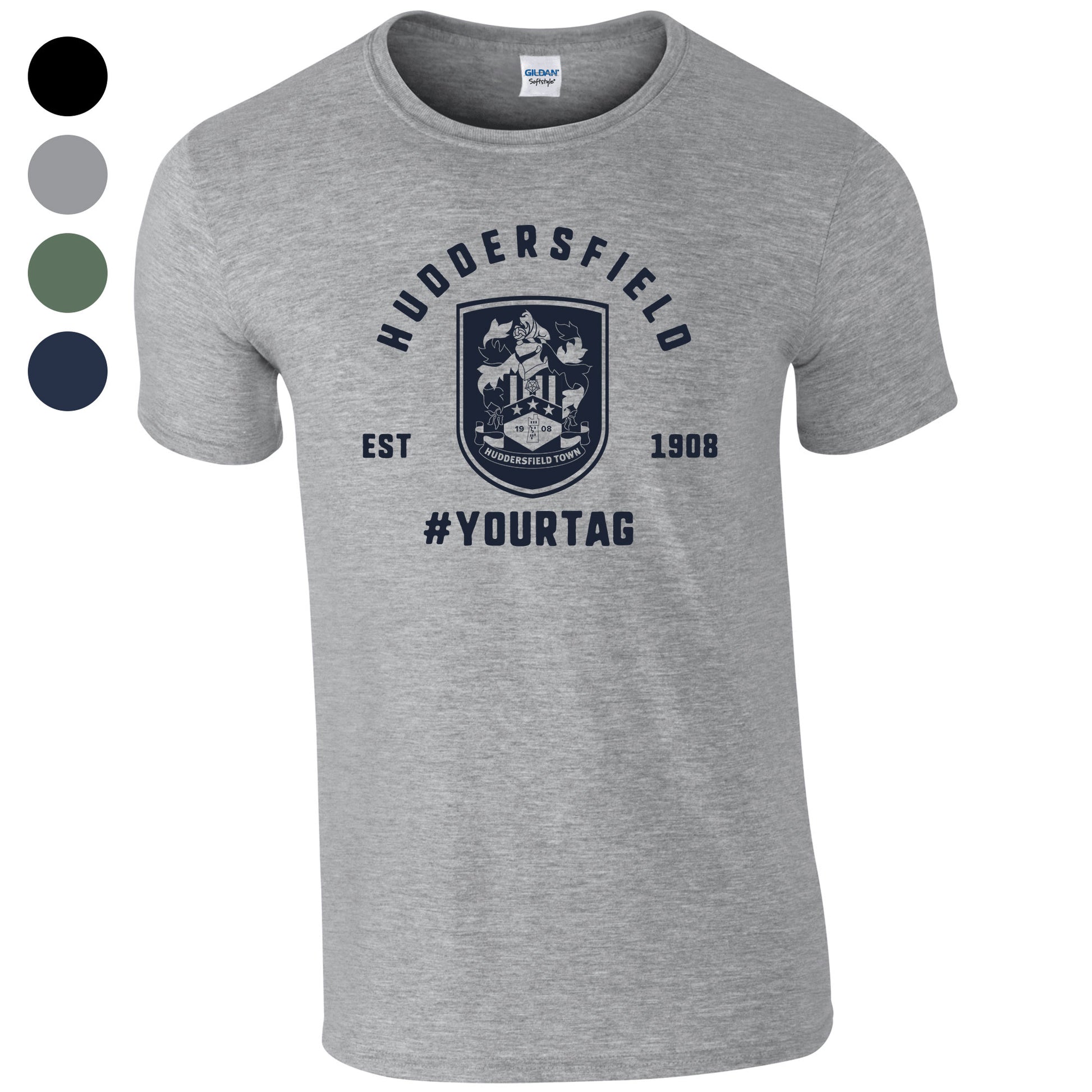 Huddersfield Town Vintage Hashtag T-Shirt