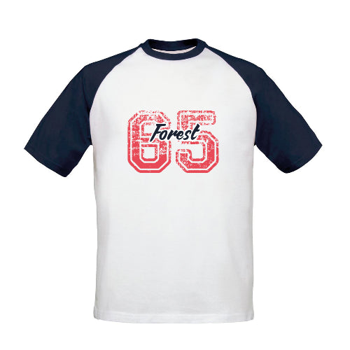 Nottingham Forest FC Varsity Number Baseball T-Shirt